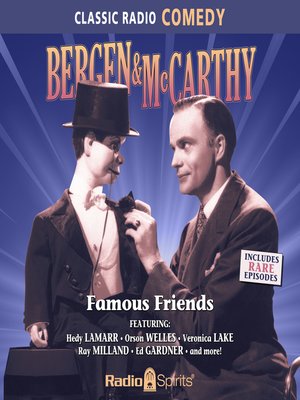 cover image of Bergen & McCarthy: Famous Friends